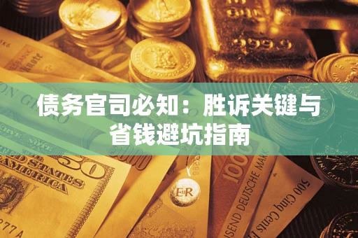 济南债务官司必知：胜诉关键与省钱避坑指南